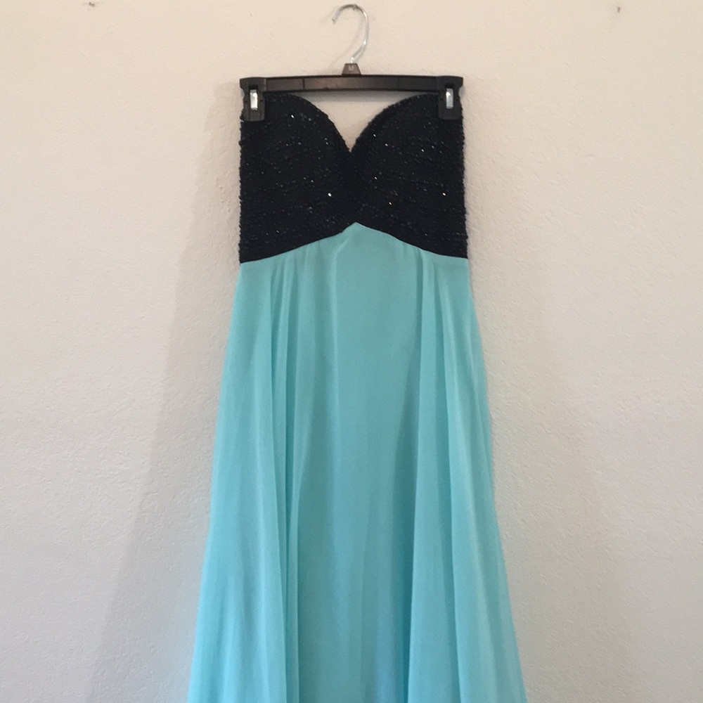 Strapless Prom Dress